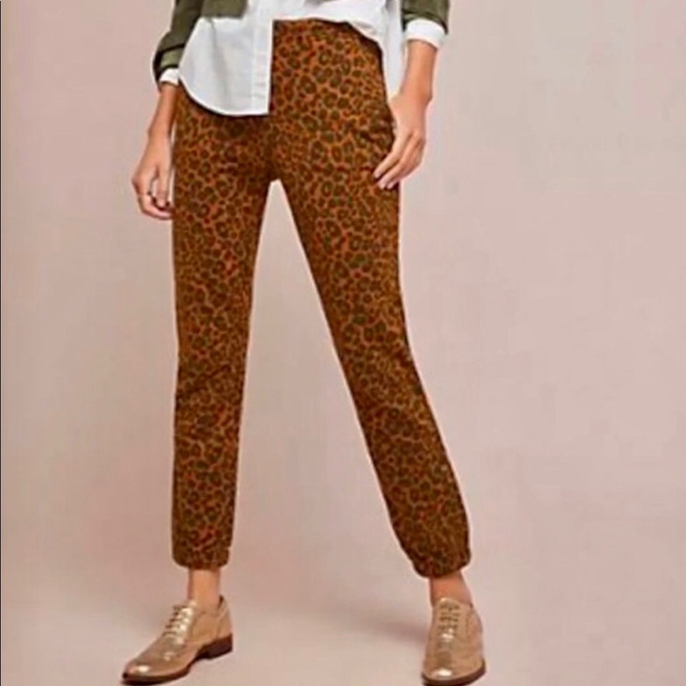 Sanctuary x Anthropologie | Leopard Joggers Size M